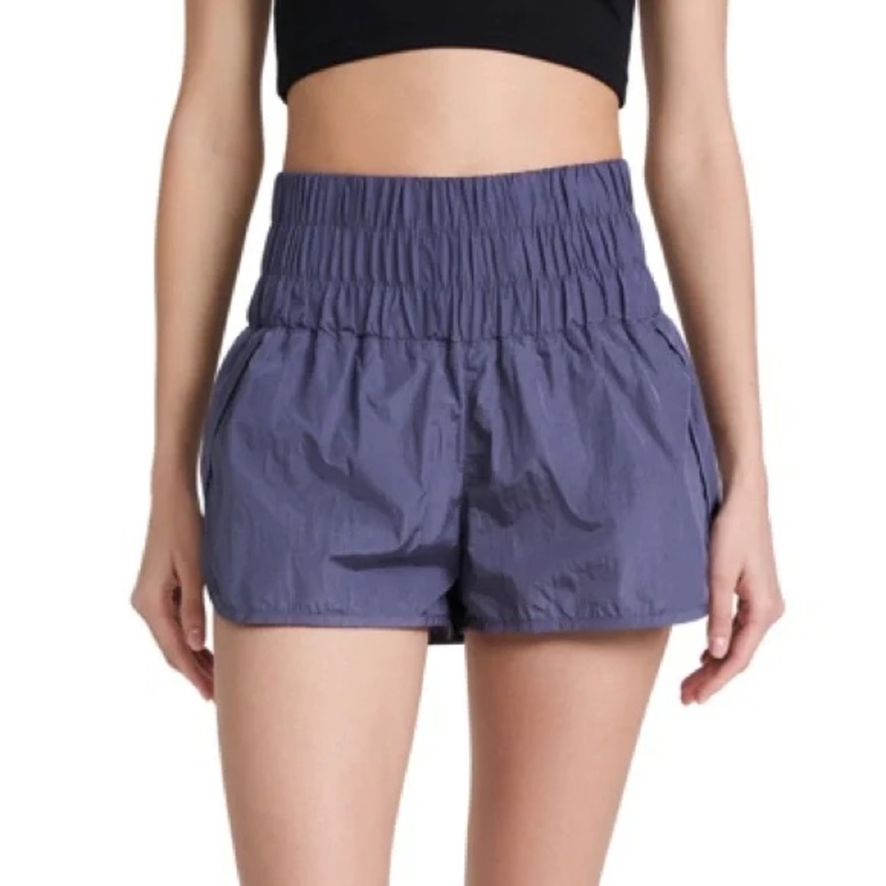 High-Waisted Running Athletic Shorts